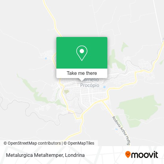 Metalurgica Metaltemper map