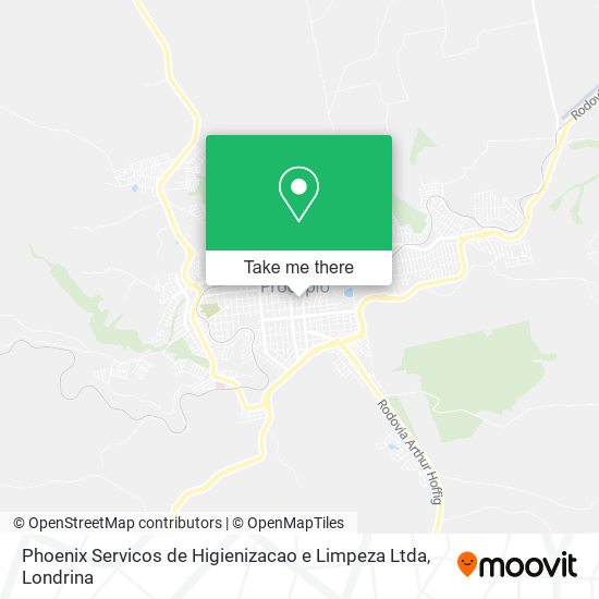 Phoenix Servicos de Higienizacao e Limpeza Ltda map