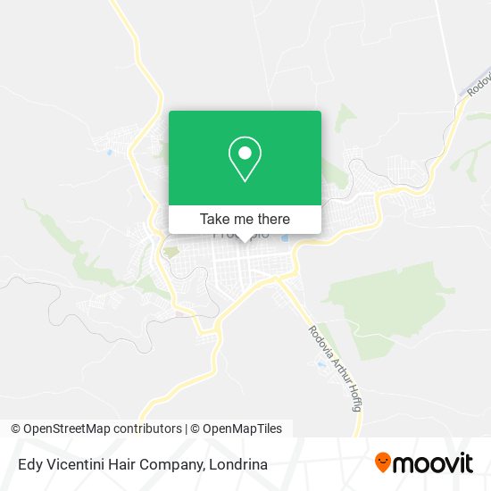 Edy Vicentini Hair Company map