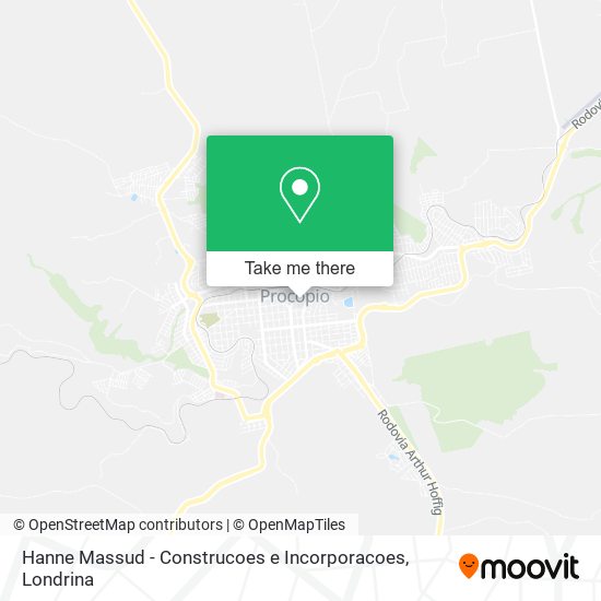 Mapa Hanne Massud - Construcoes e Incorporacoes