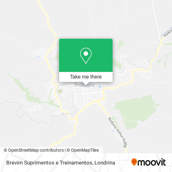 Mapa Brevim Suprimentos e Treinamentos