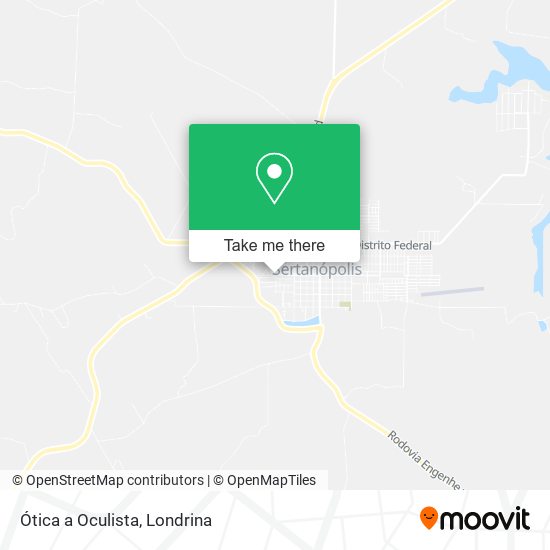 Ótica a Oculista map