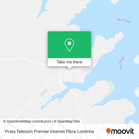 Prata Telecom Premier Internet Fibra map