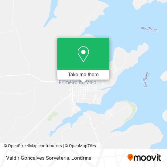 Valdir Goncalves Sorveteria map
