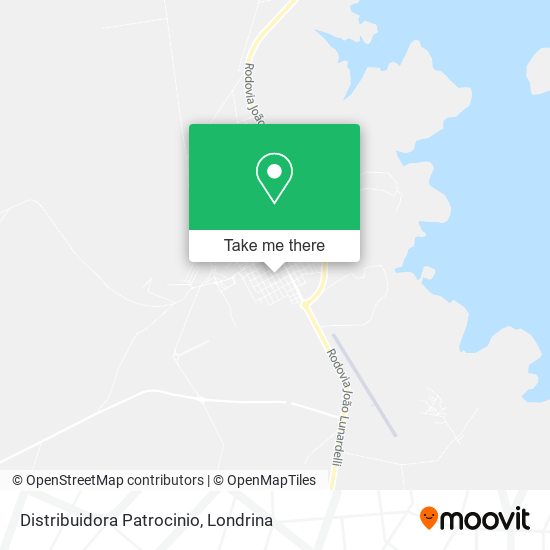 Distribuidora Patrocinio map