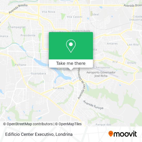 Edifício Center Executivo map
