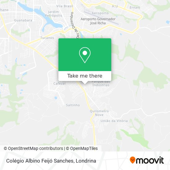Colégio Albino Feijó Sanches map