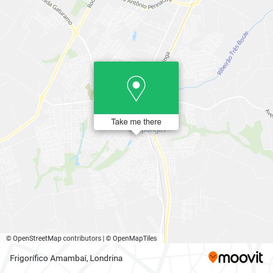 Frigorífico Amambaí map