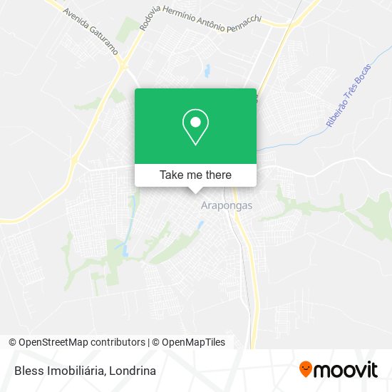Bless Imobiliária map