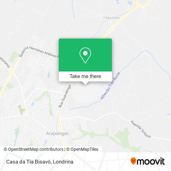 Casa da Tia Bisavó map