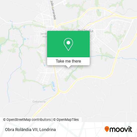 Obra Rolândia VII map