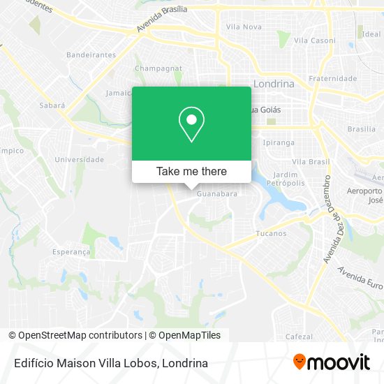 Edifício Maison Villa Lobos map