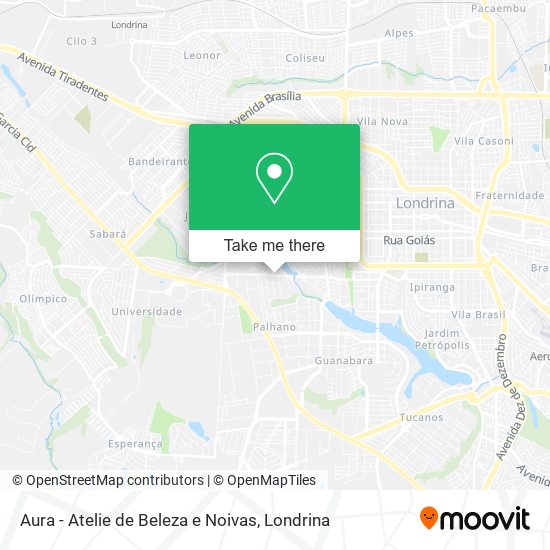 Aura - Atelie de Beleza e Noivas map
