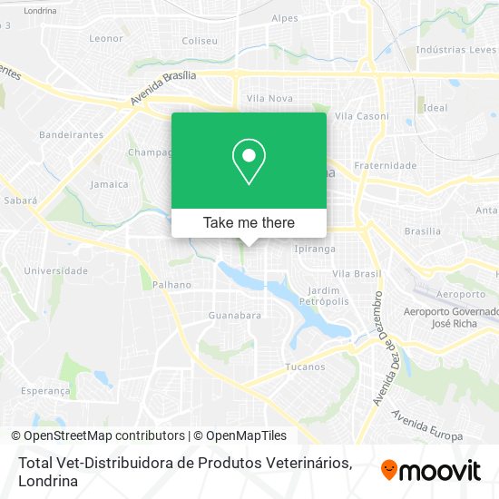 Total Vet-Distribuidora de Produtos Veterinários map