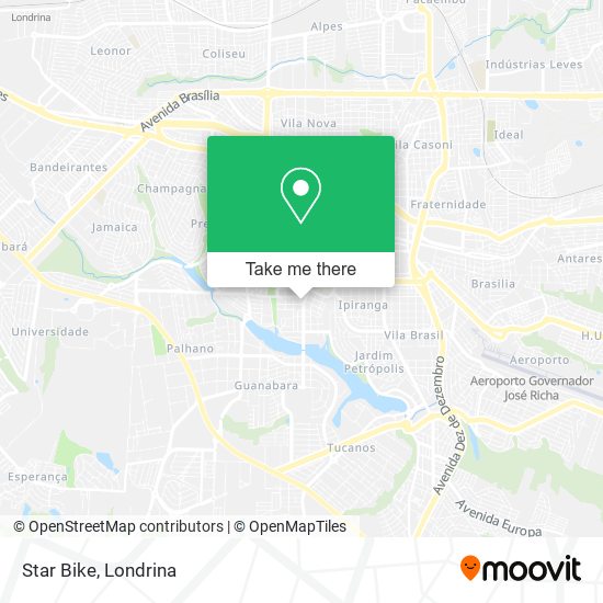 Star Bike map