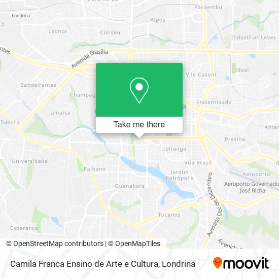 Mapa Camila Franca Ensino de Arte e Cultura