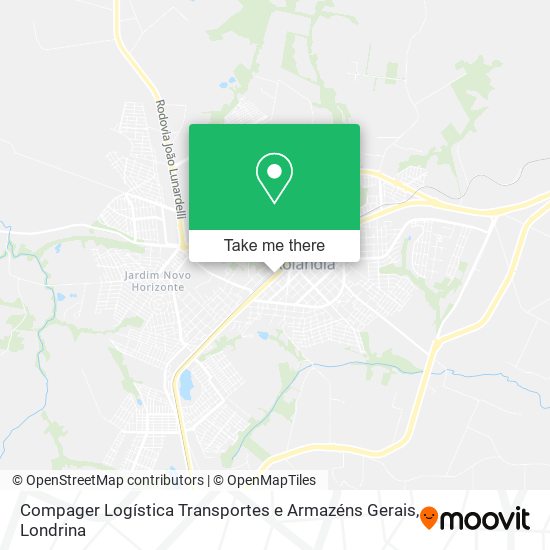 Compager Logística Transportes e Armazéns Gerais map