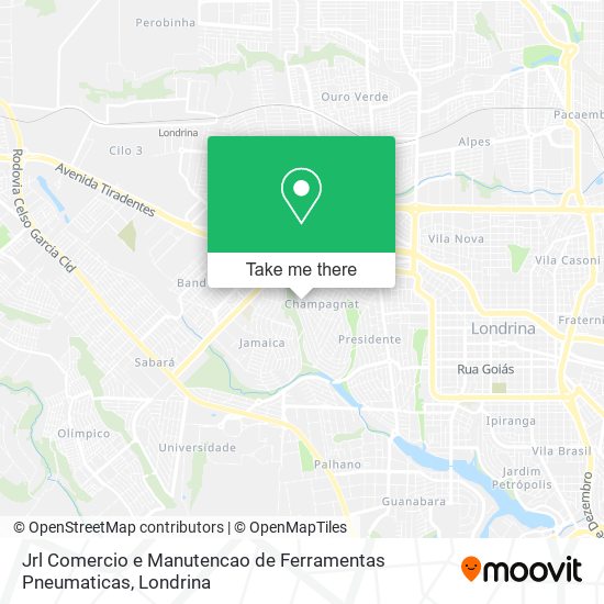 Mapa Jrl Comercio e Manutencao de Ferramentas Pneumaticas