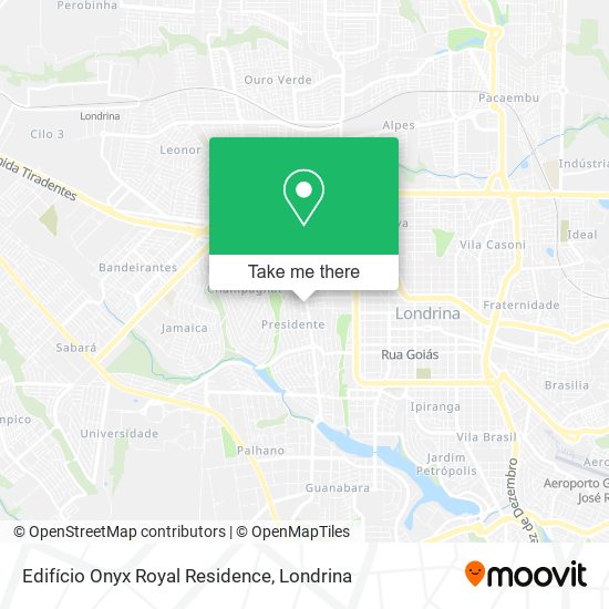 Edifício Onyx Royal Residence map