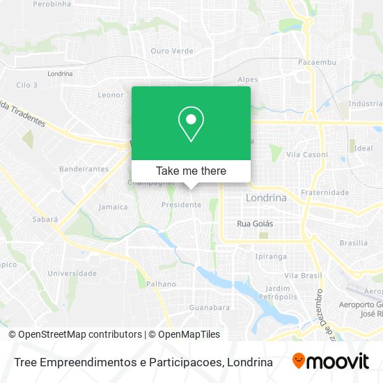 Tree Empreendimentos e Participacoes map