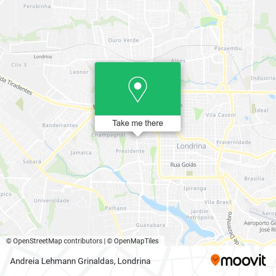 Andreia Lehmann Grinaldas map