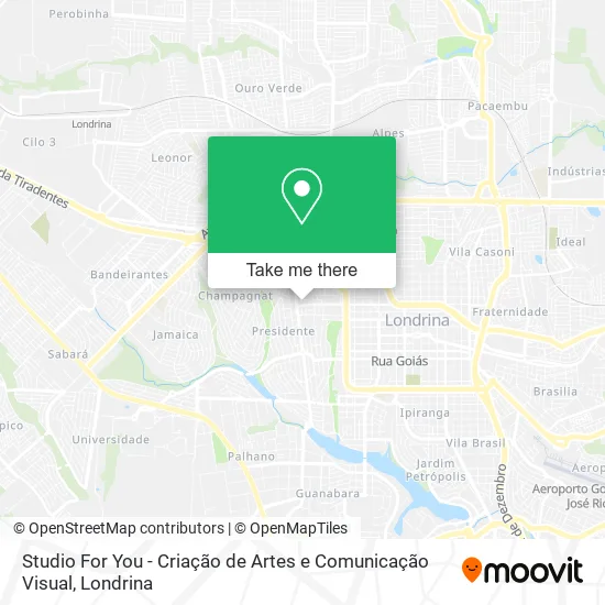 Studio For You - Criação de Artes e Comunicação Visual map
