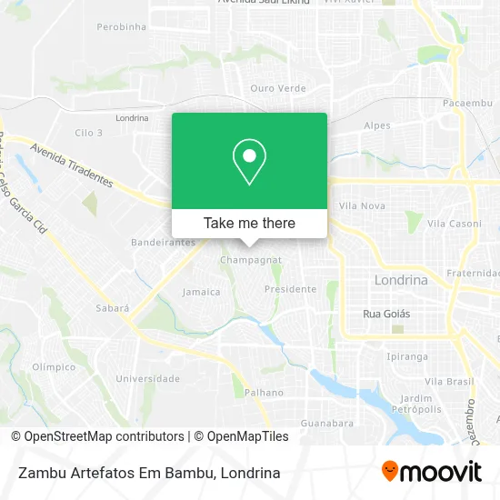 Zambu Artefatos Em Bambu map