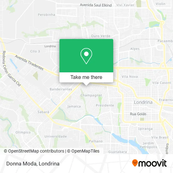 Donna Moda map