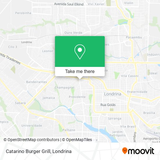 Catarino Burger Grill map