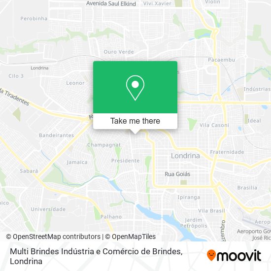 Multi Brindes Indústria e Comércio de Brindes map