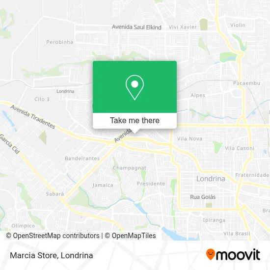 Marcia Store map