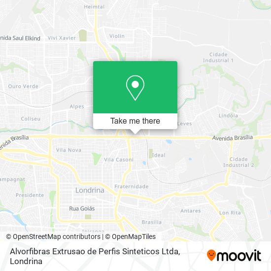 Alvorfibras Extrusao de Perfis Sinteticos Ltda map