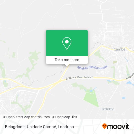 Belagrícola-Unidade Cambé map