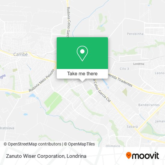 Zanuto Wiser Corporation map