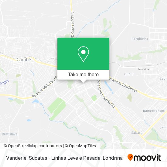 Vanderlei Sucatas - Linhas Leve e Pesada map