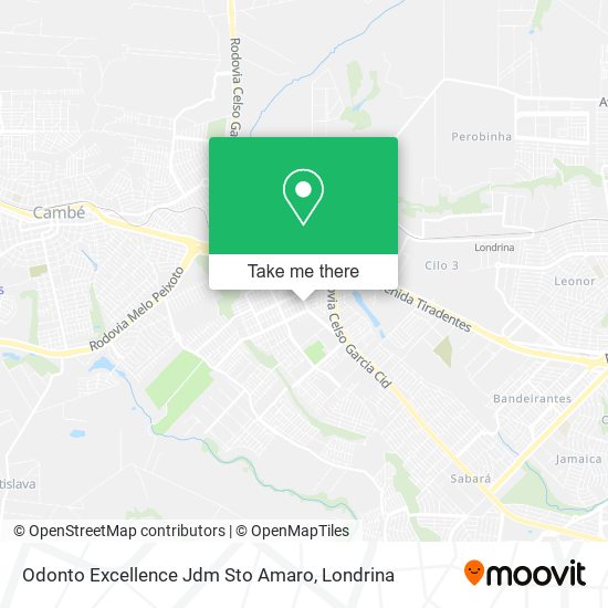 Odonto Excellence Jdm Sto Amaro map