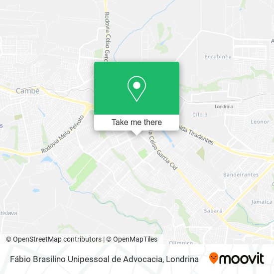 Fábio Brasilino Unipessoal de Advocacia map