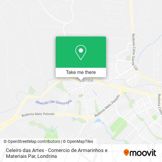 Celeiro das Artes - Comercio de Armarinhos e Materiais Par map