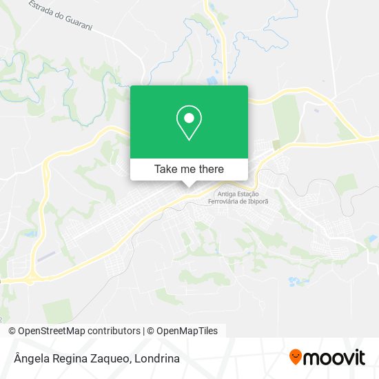 Ângela Regina Zaqueo map