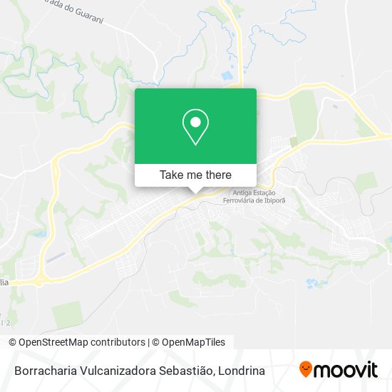 Borracharia Vulcanizadora Sebastião map