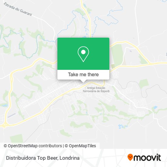 Distribuidora Top Beer map