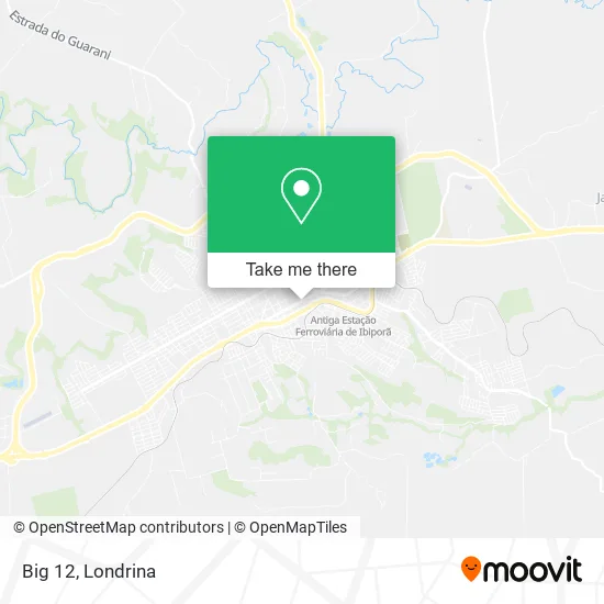 Big 12 map