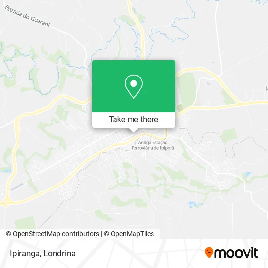 Ipiranga map