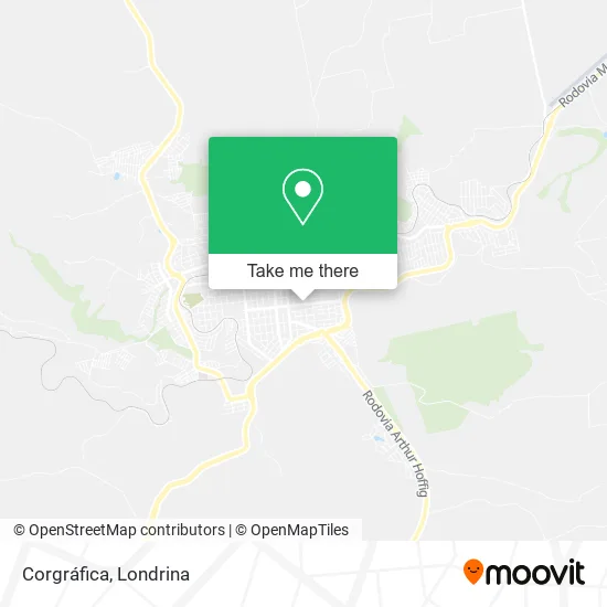 Corgráfica map