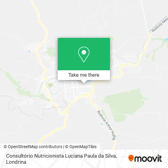 Consultório Nutricionista Luciana Paula da Silva map