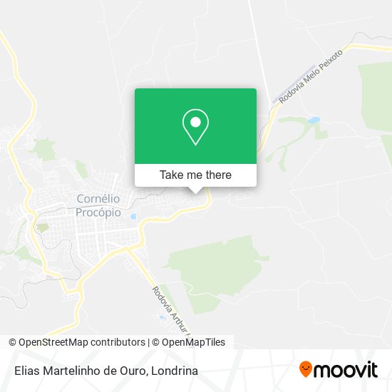 Elias Martelinho de Ouro map