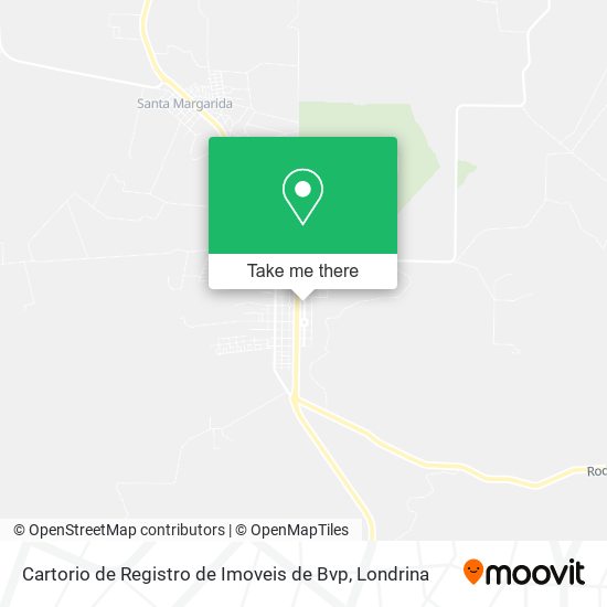 Cartorio de Registro de Imoveis de Bvp map
