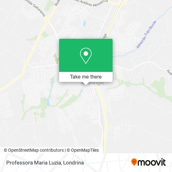 Professora Maria Luzia map