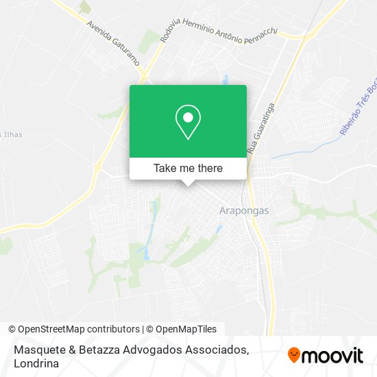 Masquete & Betazza Advogados Associados map