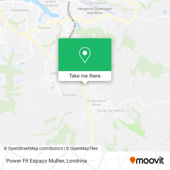 Mapa Power Fit Espaço Mulher